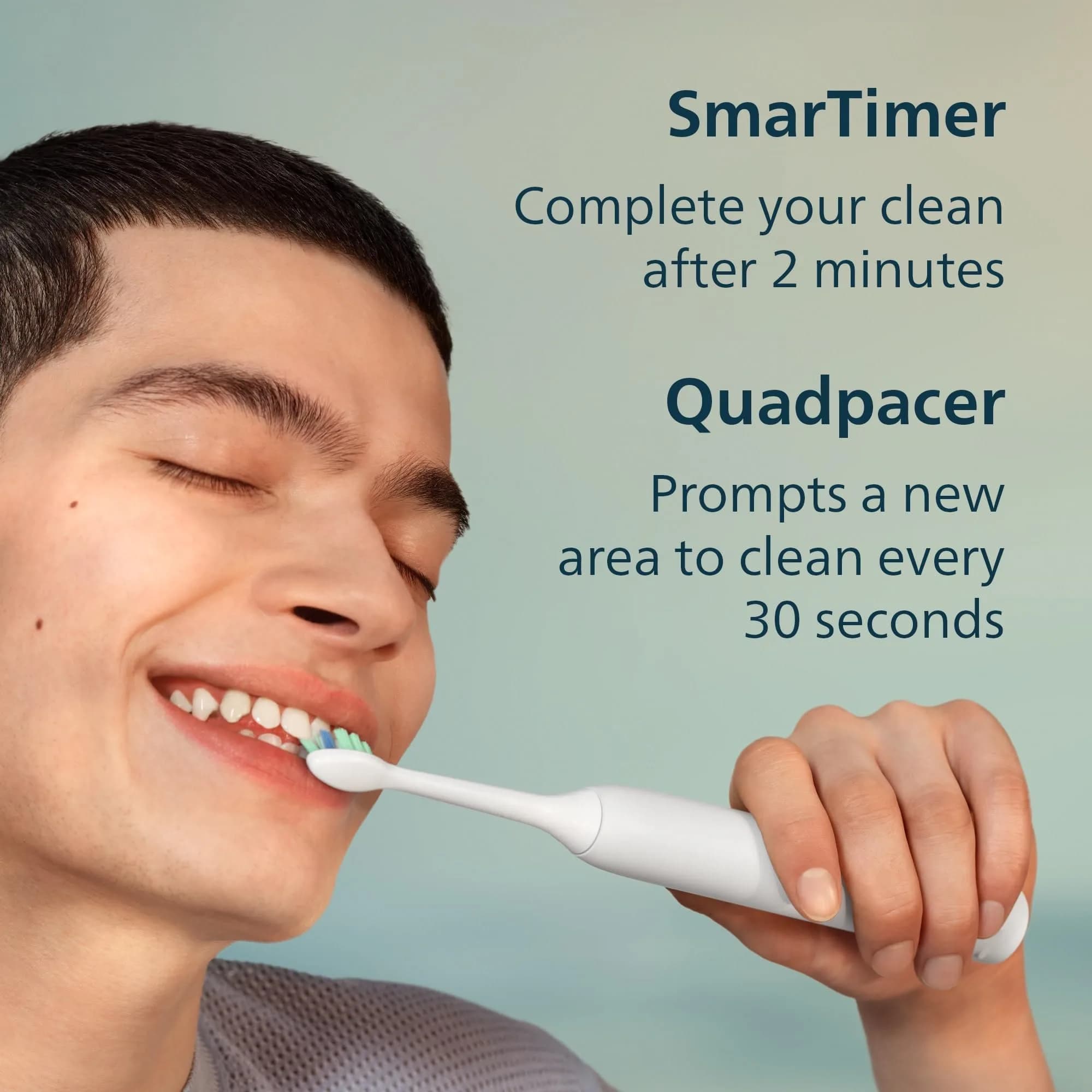Philips Sonicare 4100 Rechargeable Electric Toothbrush - White | Advanced Plaque Removal with Pressure Sensor - view 7