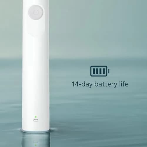 Philips Sonicare 1100 Series Rechargeable Electric Toothbrush with C1 Simply Clean Brush Head, White Grey | 2-Minute Guided Timer & 14-Day Battery thumbnail 5