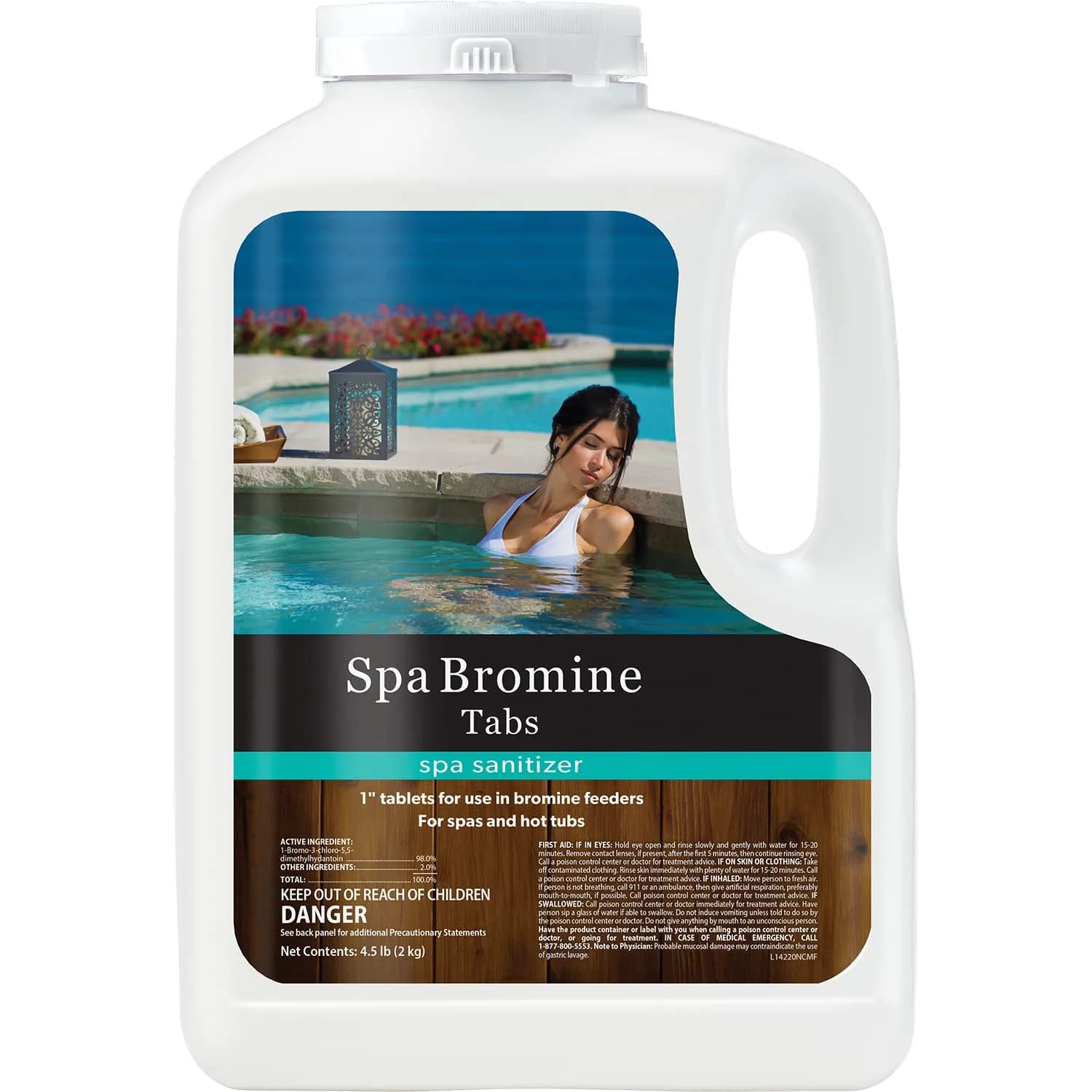 NC Brands Spa Bromine Tabs 4.5 lb | Effective Spa Water Sanitizer for India — 4.5 lb