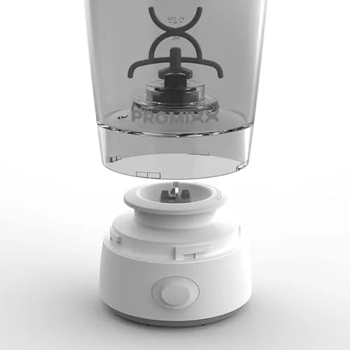 PROMIXX Original Shaker Bottle 600ml (20.3oz) | Battery-Powered Vortex Mixer for Smooth Protein Shakes thumbnail 6