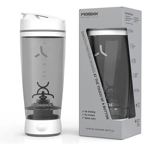 PROMIXX Original Shaker Bottle 600ml (20.3oz) | Battery-Powered Vortex Mixer for Smooth Protein Shakes thumbnail 2