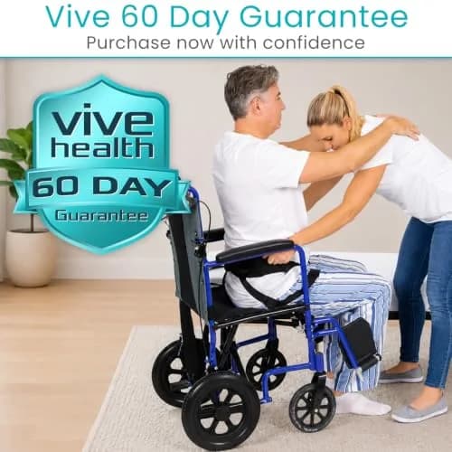 Vive Heavy Duty Transfer Belt with Leg Straps & Handles - 350 lb Capacity, Black thumbnail 9
