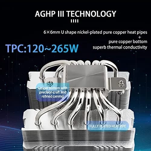 Thermalright Peerless Assassin 120 SE CPU Cooler 155mm Height | Dual 120mm PWM Fans, 6 Heat Pipes AGHP Technology - view 2