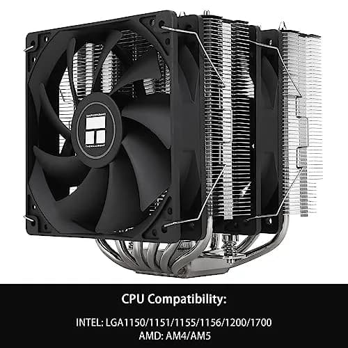 Thermalright Peerless Assassin 120 SE CPU Cooler 155mm Height | Dual 120mm PWM Fans, 6 Heat Pipes AGHP Technology - view 3