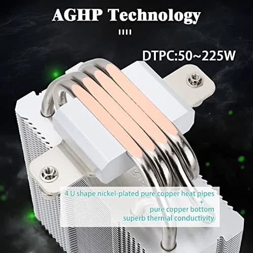Thermalright Assassin X120 Refined SE CPU Air Cooler 120mm (4.72 inch) | 4 Heat Pipes, PWM Fan, 148mm Height thumbnail 2