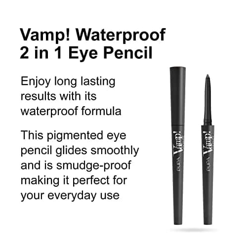Pupa Milano Vamp! Waterproof Eye Pencil 202 Outstanding Brown | Long-lasting, Smudge-proof, Waterproof Formula for Eyes That Pop thumbnail 2