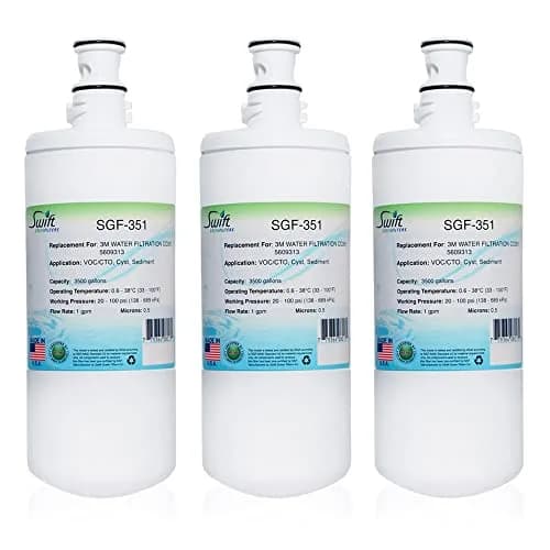 Swift Green Filters SGF-351 Water Filter 3 Pack | Reduces VOCs & Odor, Made in USA thumbnail 1