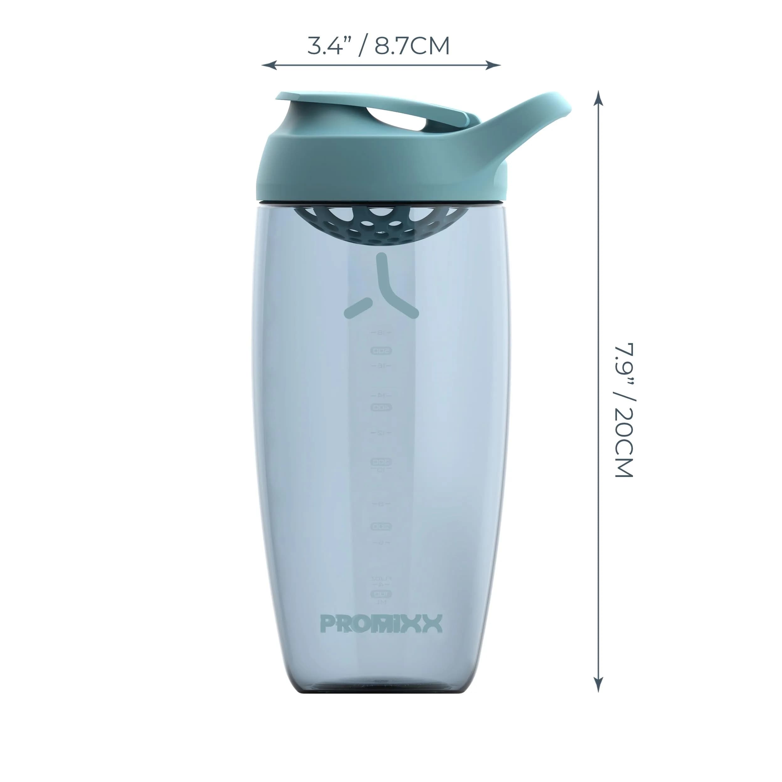 PROMIXX Pursuit 24 oz Shaker Bottle in Ocean Calm Blue | Silent Mixer, Leak-Proof, BPA-Free ECOZEN - view 4