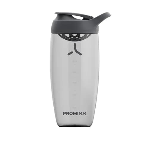 PROMIXX Pursuit Protein Shaker Bottle (24 oz) – Silent No-Ball Mixer, Leak-Proof, BPA/BPS & Phthalate-Free, Easy-Clean thumbnail 1