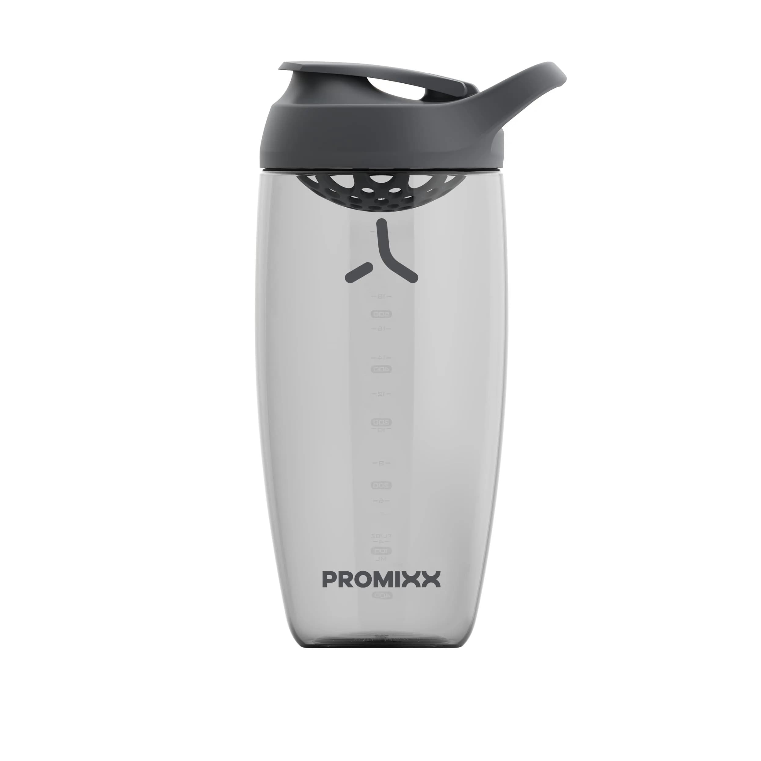PROMIXX Pursuit Graphite Gray 24 oz Shaker Bottle | Silent Mixer, Leak-Proof, BPA-Free ECOZEN - main product image