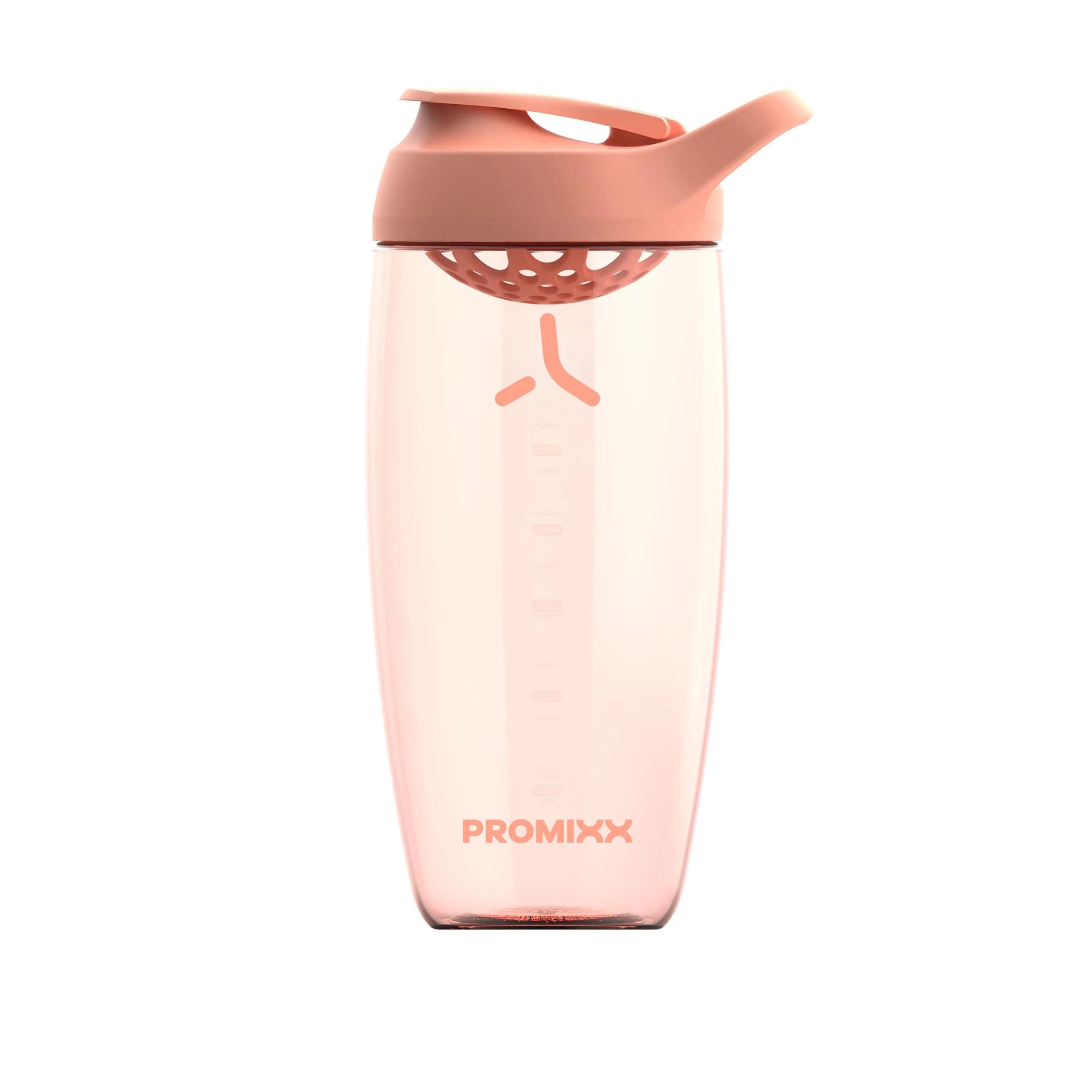PROMIXX Pursuit 950ml (32 oz) Shaker Bottle | Silent Mixer, Leak-Proof Lid, BPA-Free ECOZEN — Coral / 24 oz