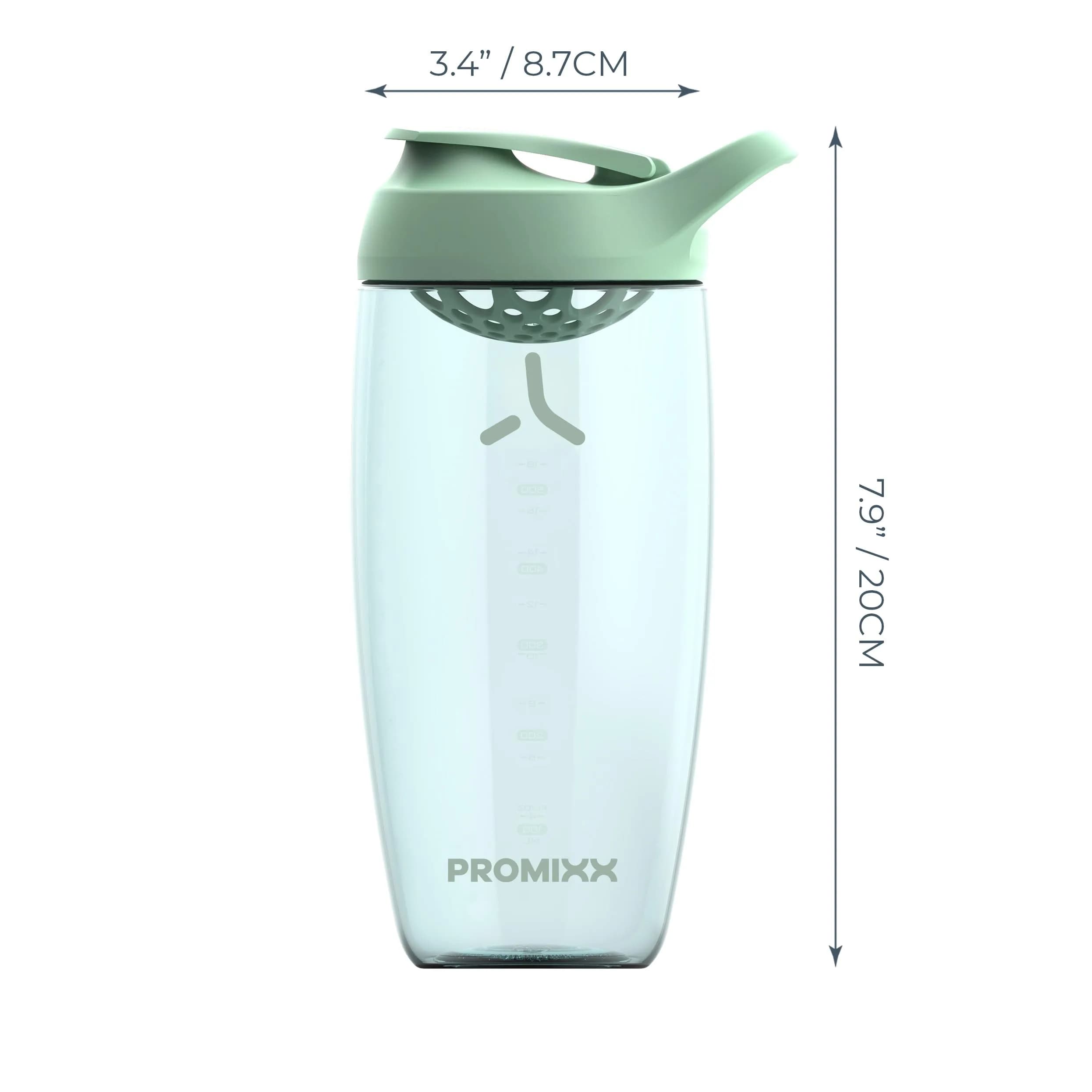 PROMIXX Pursuit 24 oz Shaker Bottle in Seagrass Green | Silent Mixer, Leak-Proof, BPA-Free - view 4
