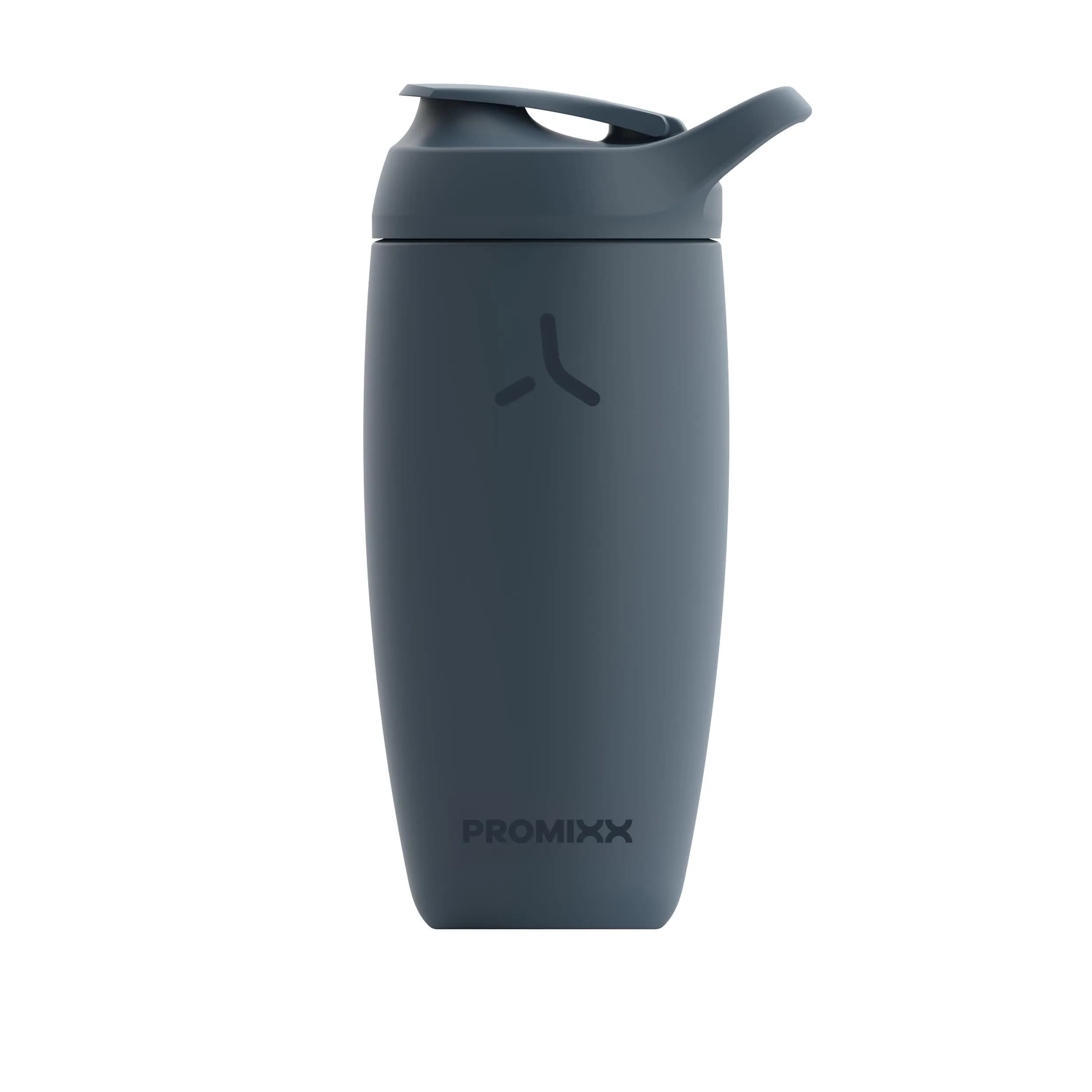 PROMIXX Pursuit Shaker Bottle 550ml (18.6 Fl Oz) | Insulated Stainless Steel for Cold Mixes - main product image