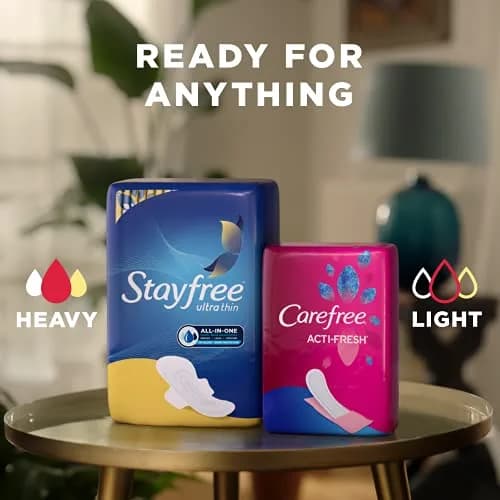 Carefree Acti-Fresh Panty Liners Regular Unscented 108 Count (54 Count x 2) | Daily Freshness & Odor Control thumbnail 8