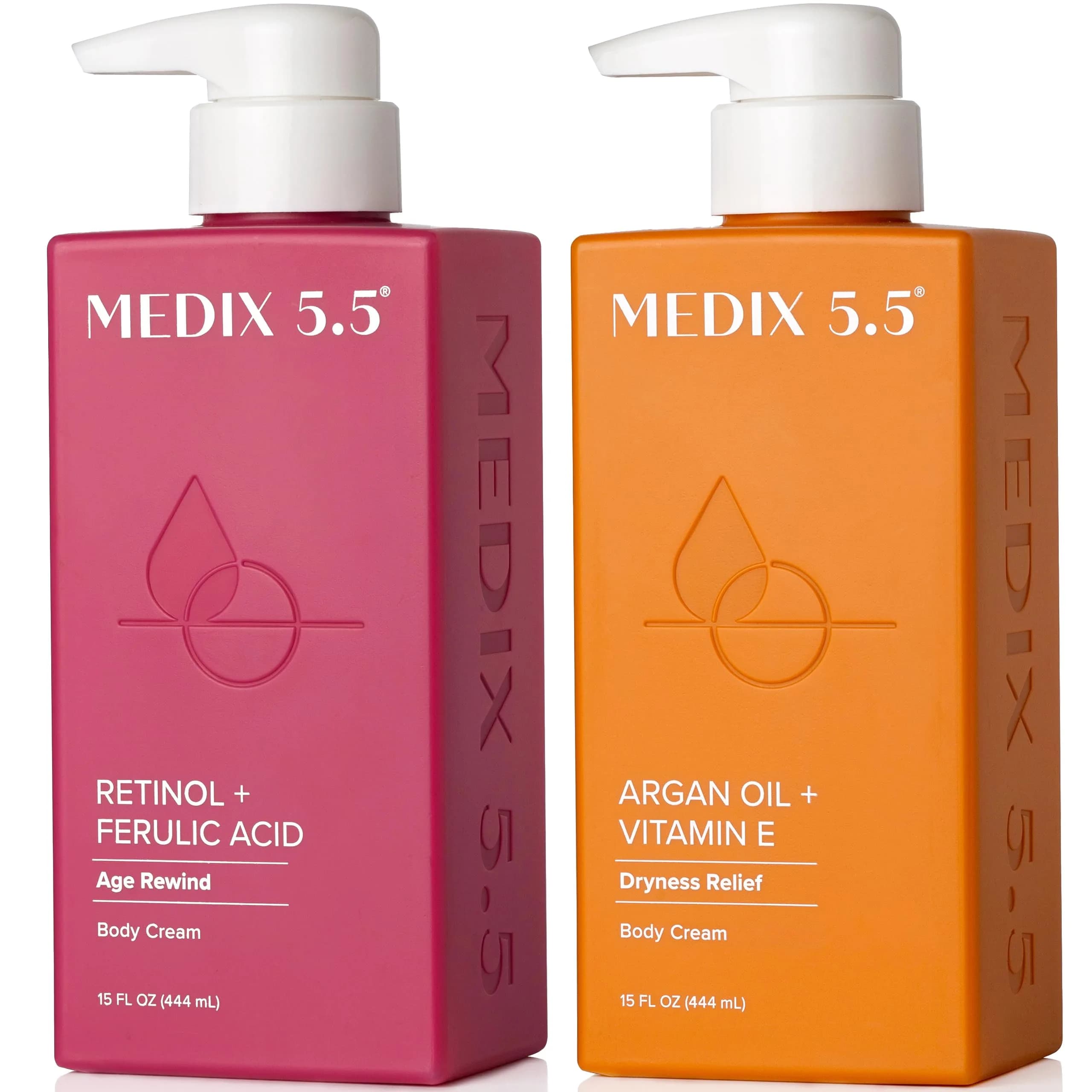 Medix 5.5 Retinol + Argan Oil Cream 2 Piece Skin Care Set for Firming & Wrinkle Reduction - main product image