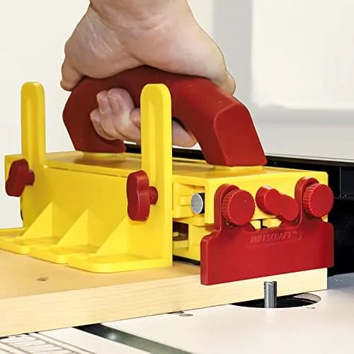 Milescraft GrabberPRO Push Block for Table Saws, Router Tables & Jointers | Adjustable Safety Control (115c) thumbnail 8