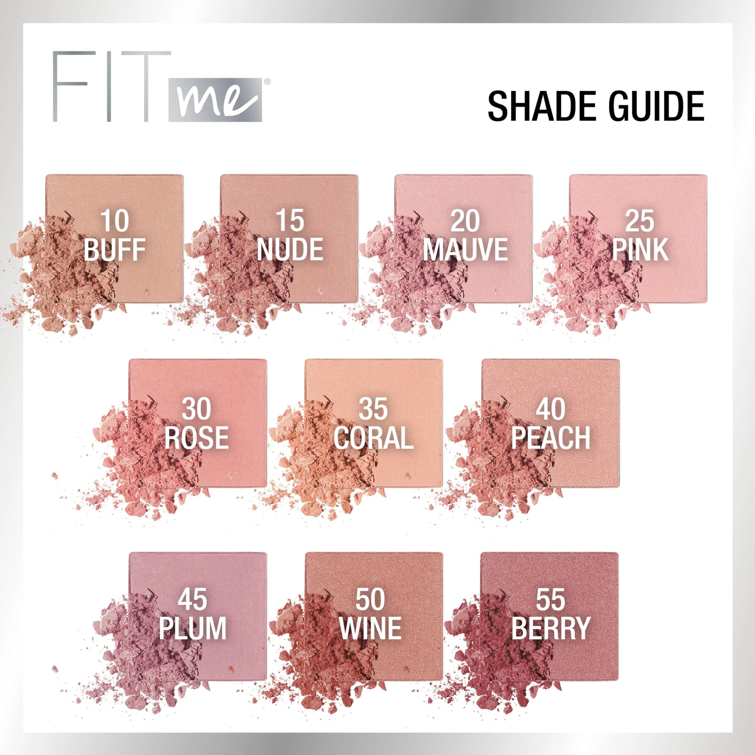 Maybelline Fit Me Blush, Lightweight, Smooth, Blendable, Peach, 1 Count (Pack of 3) - view 3
