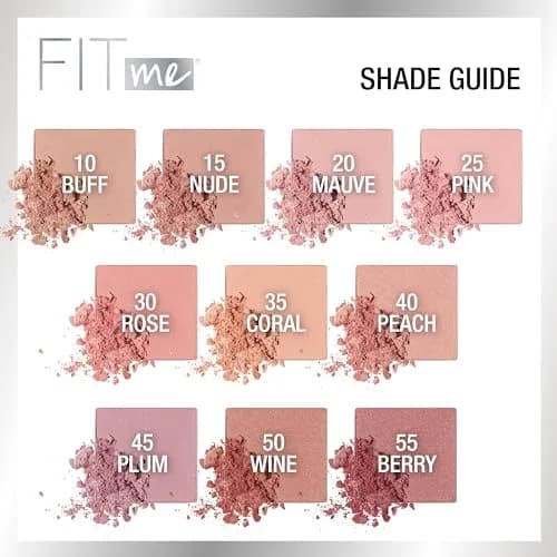 Maybelline Fit Me Blush, Lightweight, Smooth, Blendable, Peach, 1 Count (Pack of 3) thumbnail 3