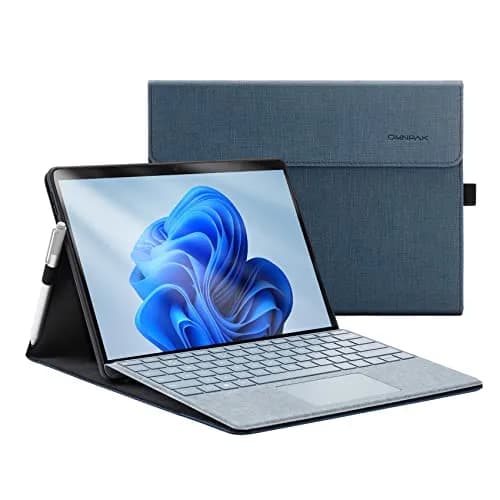 Omnpak Protective Case for Microsoft Surface Pro 8 with Stylus Holder & Kickstand | 13-inch Tablet Cover thumbnail 1