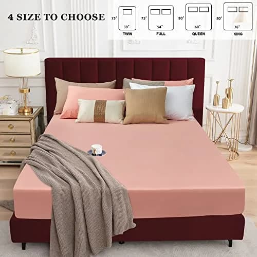 Sufdari Full Size Waterproof Mattress Protector with 18" Deep Pocket | Washable & Breathable thumbnail 7