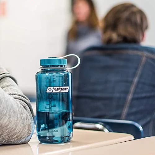 Nalgene Sustain Tritan BPA-Free Water Bottle 1 L (32 oz) Wide Mouth | Leak-Proof & Dishwasher Safe thumbnail 3