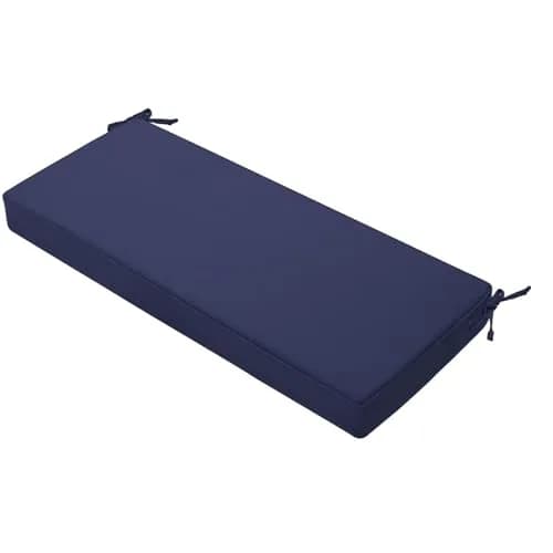 Favoyard Outdoor Bench Cushion 48 x 18 Inch Blue Waterproof Support thumbnail 1