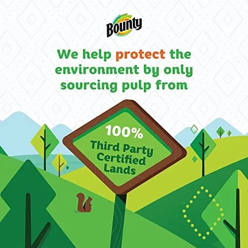 Bounty Select-A-Size Double 2-Ply Paper Towels, 1320 Sheets (12 Rolls) | Absorbent & Strong for Any Mess thumbnail 8