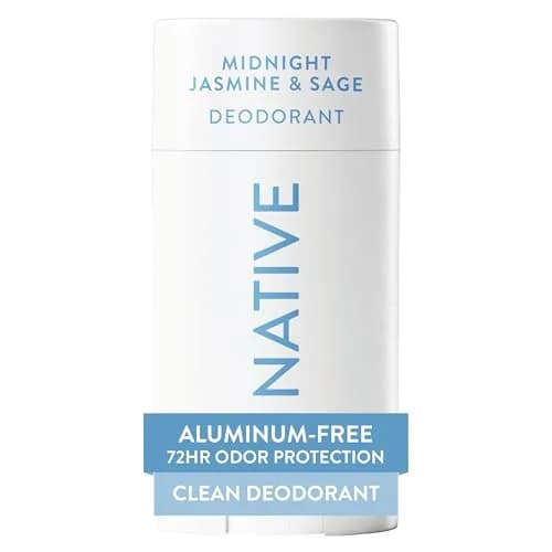 Native Midnight Jasmine & Sage Natural Deodorant Stick 77g (2.65oz) | 72-Hour Odor Control thumbnail 1