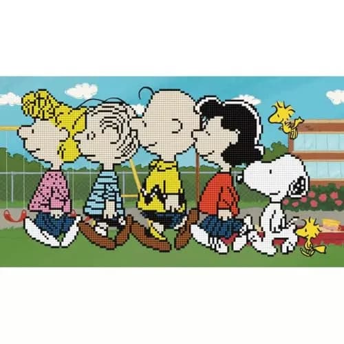 DIAMOND DOTZ The Peanuts Gang Snoopy Diamond Painting Kit for Adults | Sparkling Mosaic Art, 10x18 Inches thumbnail 6