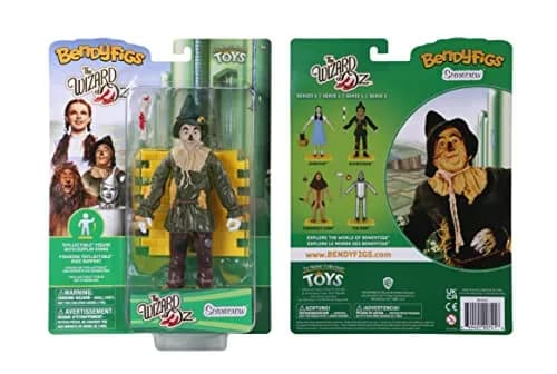 The Noble Collection BendyFigs Wizard of Oz Scarecrow 17.8 cm (7 inches) | Officially Authorized Toyllectible thumbnail 4