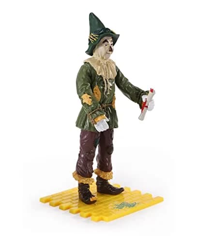 The Noble Collection BendyFigs Wizard of Oz Scarecrow 17.8 cm (7 inches) | Officially Authorized Toyllectible thumbnail 6