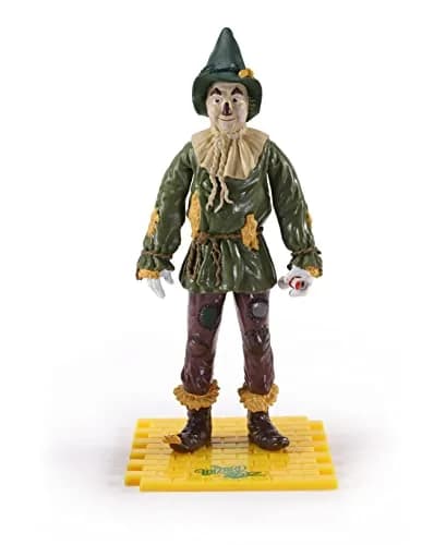 The Noble Collection BendyFigs Wizard of Oz Scarecrow 17.8 cm (7 inches) | Officially Authorized Toyllectible thumbnail 2