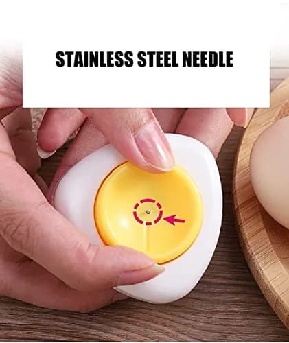 jawbush Egg Piercer for Raw Eggs 2 Pack | Magnetic Base & Safety Lock Kitchen Gadget thumbnail 3