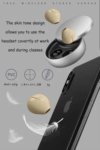 SZHTFX Invisible Mini Wireless Bluetooth Earbuds | 4-Hour Playtime thumbnail 6