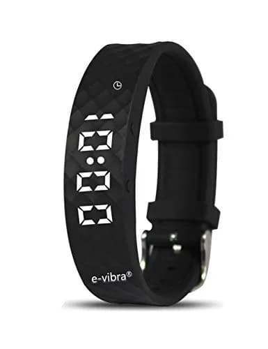 e-vibra Potty Training Watch Silent Vibrating Alarm Reminder with Countdown Timer Black | 10cm-22.5cm Wrist thumbnail 1