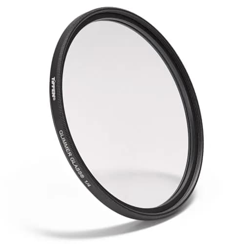 Tiffen 72mm Glimmerglass 1/4 Diffusion Filter | Cinematic Soft Glow for Portraits & Video thumbnail 1