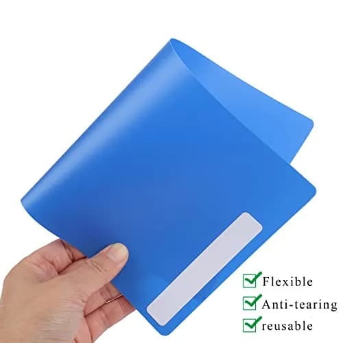 Ioffersuper 22Pcs Library Book Dividers Assorted Colors 6"x 12" | Organize Shelves & Find Books Fast thumbnail 5