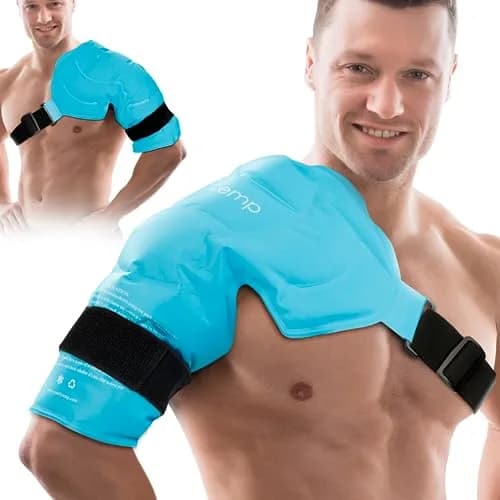 Comfytemp Shoulder Ice Pack Wrap with Gel Pack, Large/X-Large | Rotator Cuff Pain Relief & Recovery thumbnail 1