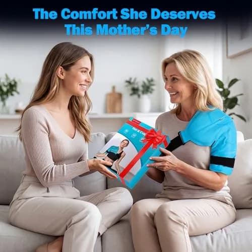 Comfytemp Shoulder Ice Pack Wrap with Gel Pack, Large/X-Large | Rotator Cuff Pain Relief & Recovery thumbnail 9