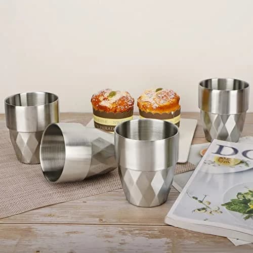 Beasea Stainless Steel Cup, 10 oz | Double Wall Insulated Metal Tumbler (300ml) thumbnail 7