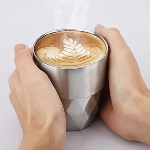 Beasea Stainless Steel Cup, 10 oz | Double Wall Insulated Metal Tumbler (300ml) thumbnail 8