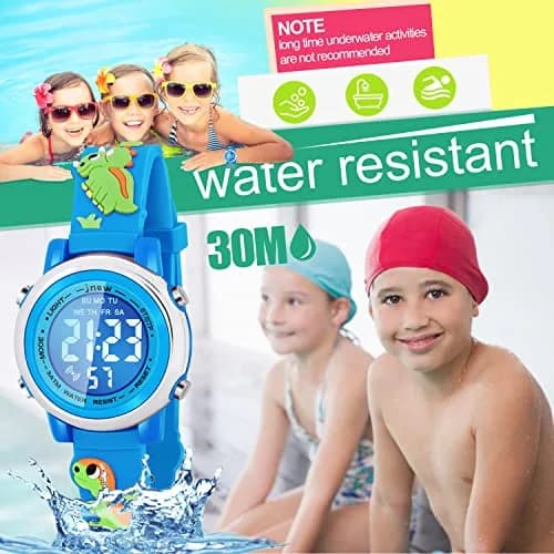 Viposoon Kids Digital Watch for Boys 3-10 Years | Waterproof, Shockproof, Easy Read (70-120 chars) thumbnail 4