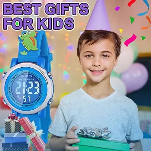 Viposoon Kids Digital Watch for Boys 3-10 Years | Waterproof, Shockproof, Easy Read (70-120 chars) thumbnail 7