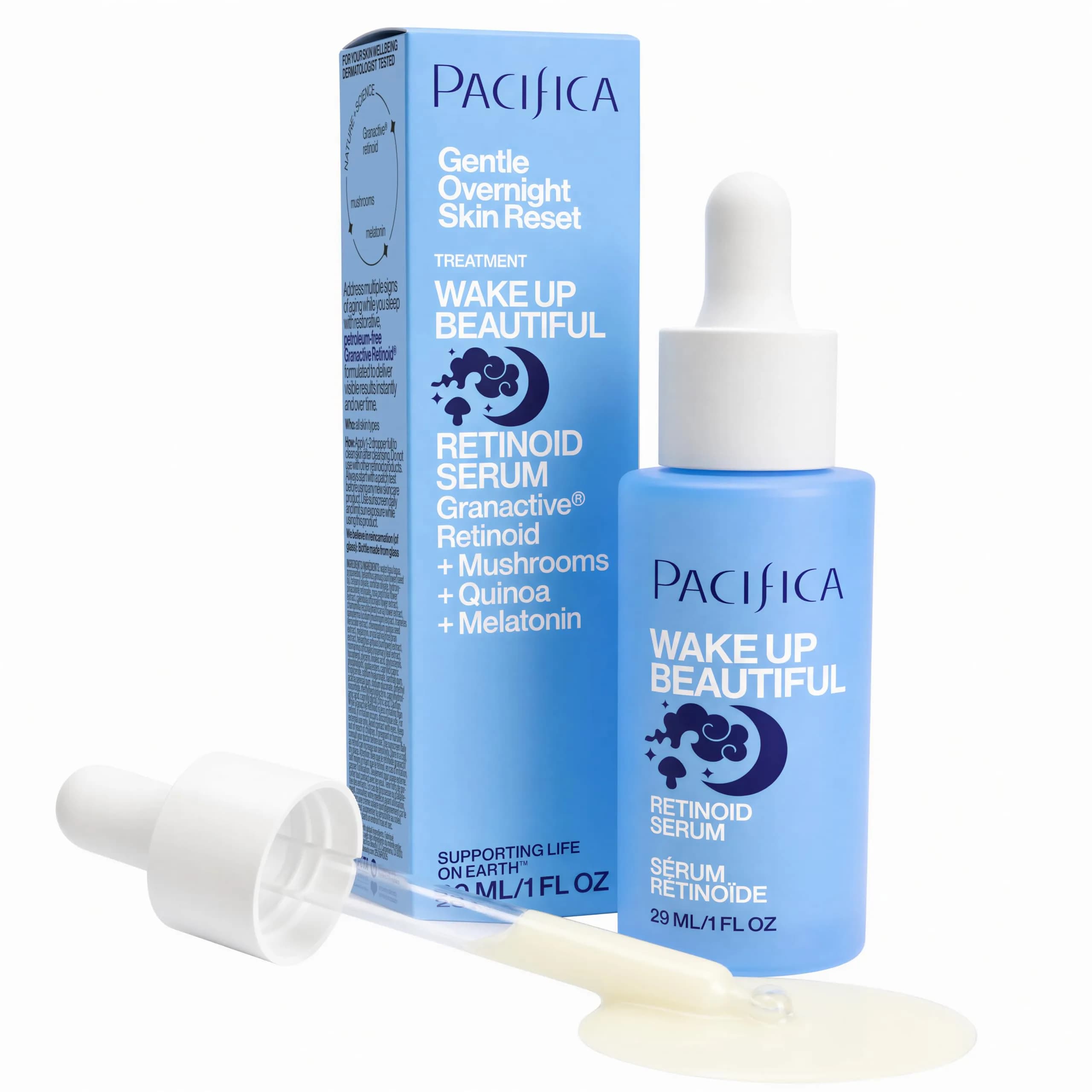 Pacifica Vegan Collagen Complex Face Serum 1 Fl Oz | Hydrating & Anti-Aging with Hyaluronic Acid — Wake Up Beautiful
