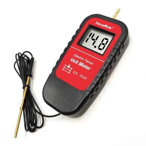 FenceMate Digital Volt Meter for Electric Fence, Range up to 15,000 V | 15kV Output Testing thumbnail 1