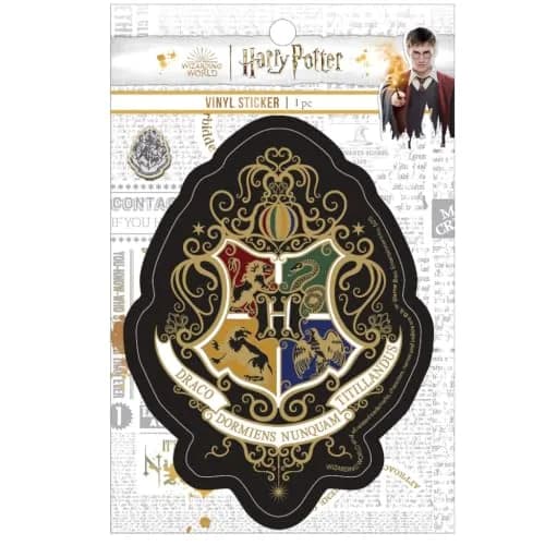 Paper House Productions Harry Potter Knockturn Hogwarts Crest Vinyl Sticker | Moisture-Resistant, 3.6" thumbnail 4