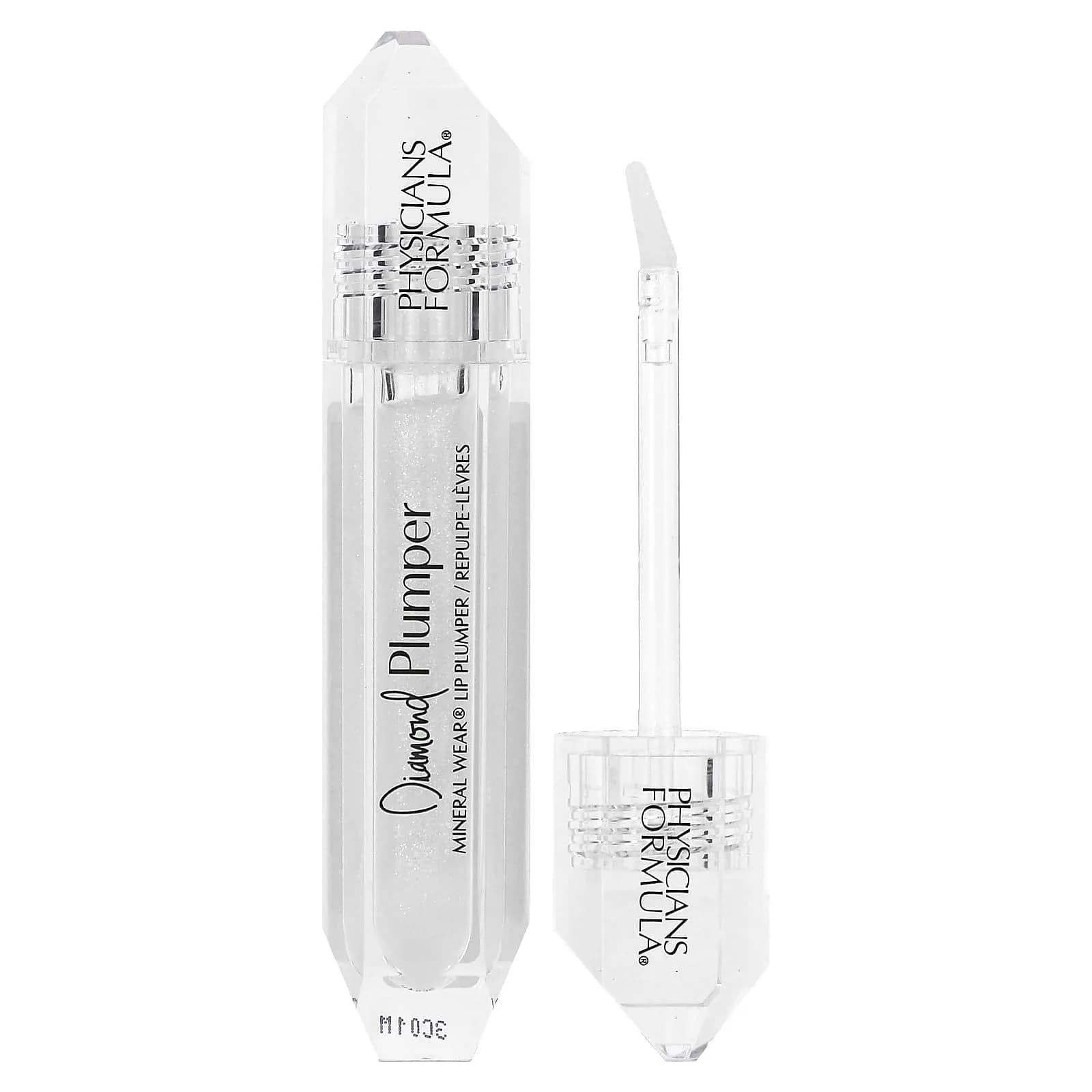 Physicians Formula Mineral Wear Diamond Lip Plumper Gloss Diamond Marquise 5ml (0.17 Fl Oz) | Ultra-Hydrating Plumping Gloss - main product image