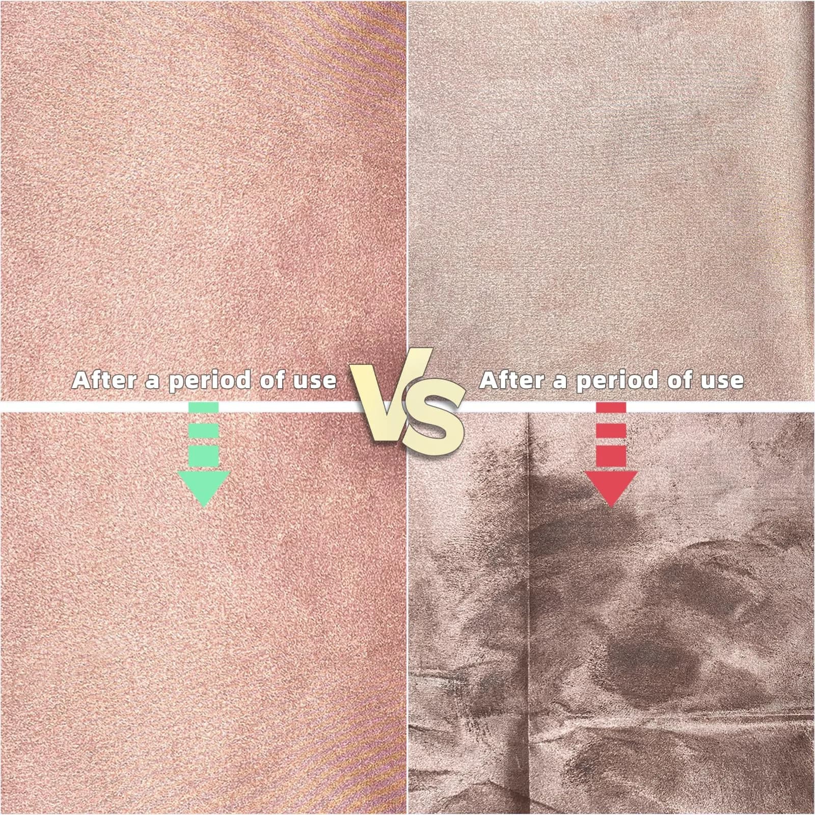 Amerthing Pure Copper Faraday Fabric 2 Meters (1.08m x 2m / 43" x 78") | RF & LF Shielding Gold Color - view 5