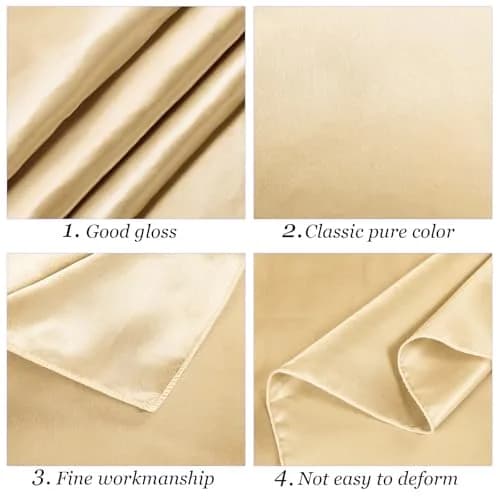 Ruisita Satin Party Tablecloth 147 x 259 cm | Elegant Wedding & Event Decor thumbnail 3