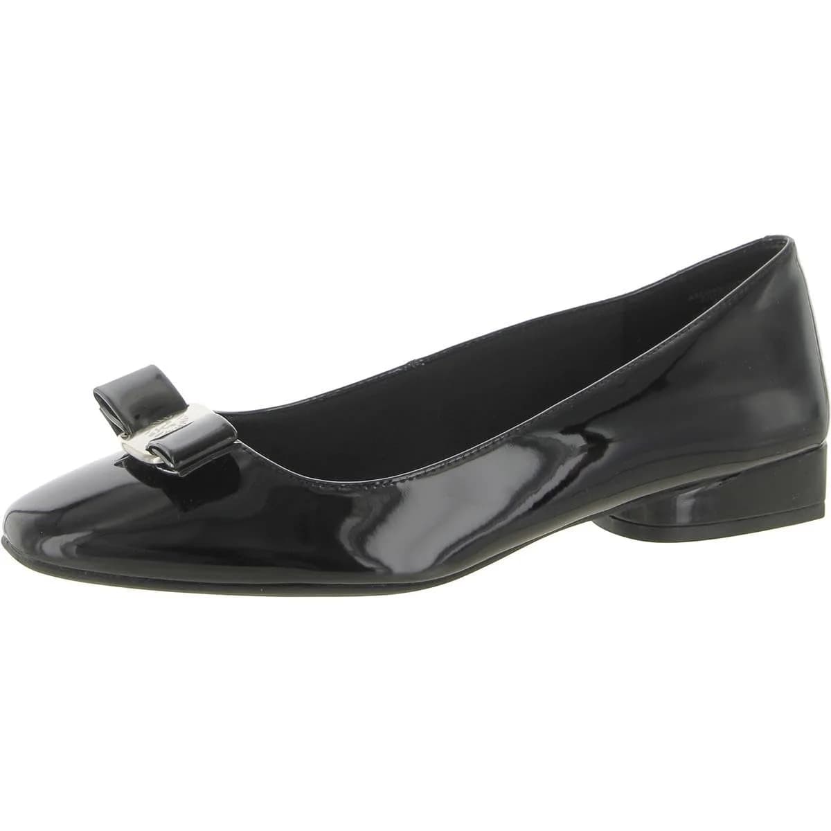 Anne Klein Charleston Women’s Flat | Elegant Comfort & Style in Black, US Size 7.5